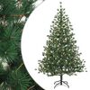 vidaXL Umetno Zložljivo Božično Drevo 150 cm 150 LED Toplo bela