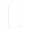 vidaXL Poroka Arch Bela 100 x 39 x 200 cm Jeklo