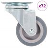 vidaXL Gibljiva kolesa 72 kosov 50 mm