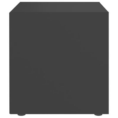 vidaXL TV omarice 4 kosi sive 37x35x37 cm iverna plošča