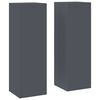 vidaXL Stojalo za rastline 2 kos Antracit 24 x 24 x 75 cm