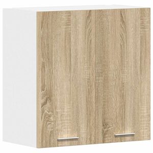 vidaXL Viseča omarica &ldquo;Lyon&rdquo; sonoma hrast 60x31x60 cm iverna plo&scaron;ča