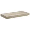 vidaXL Stenska polica barva hrasta 50x23x3,8 cm MDF