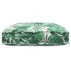 vidaXL Blazina za sedež palete Cvetlični Vzorec listov 80 x 80 x 12 cm