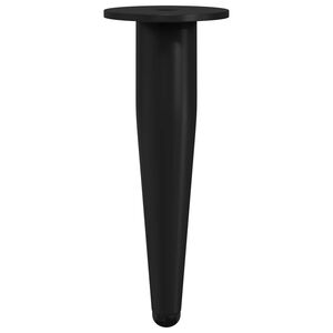 vidaXL Kosi pohi&scaron;tva 2 pcs Črna &Oslash; 40 x 98 mm elezo