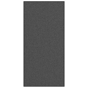 vidaXL Doormat Drugo Antracitna in črna 120 x 250 cm Poliamid in PVC