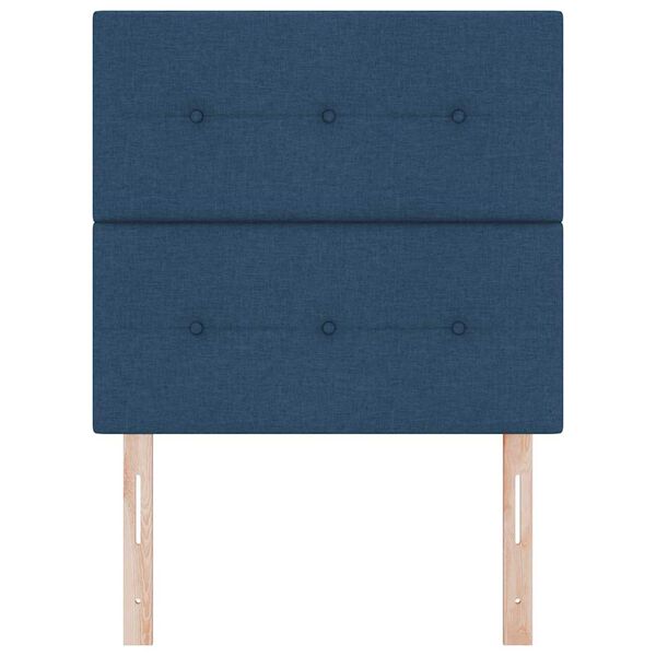 vidaXL Vzglavje z vzglavjem Modra 80 cm Umjetno usnje