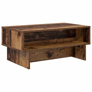 vidaXL Klubska miza Star les 80 x 46 x 35 cm Inženirski les