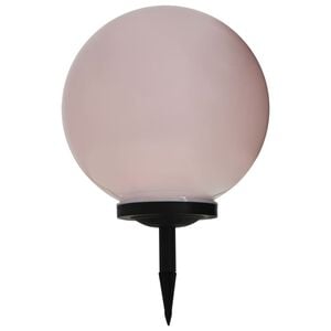 vidaXL Zunanja solarna svetlika LED okrogla 40 cm RGB