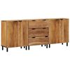 vidaXL Komplet stranske omare 3 kos 180 x 33 x 75 cm