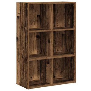 vidaXL Book Cabinet/Sideboard Old Wood 66x30x98 cm Inženirski les