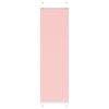 vidaXL Plisirana zavesa roza 55x200 cm &scaron;irina blaga 54,4 cm poliester