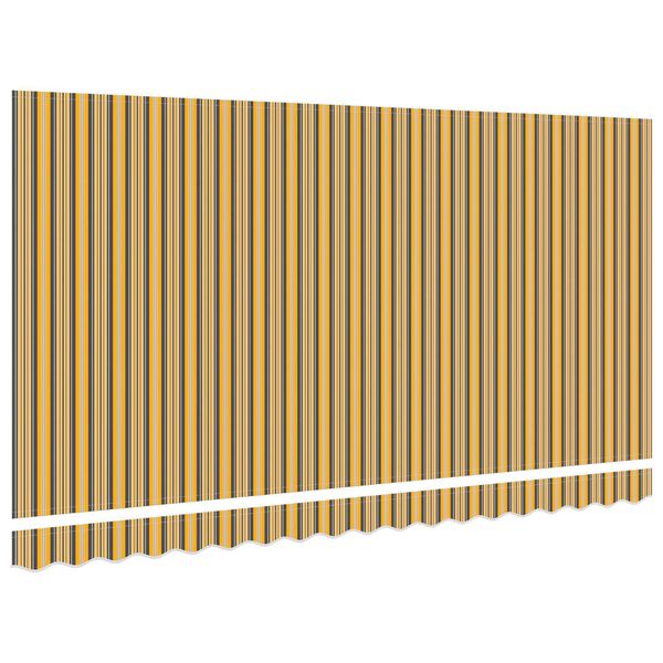 vidaXL Nadomestno platno za tendo večbarvno 380 x 195 cm Poliester