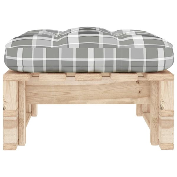 vidaXL Vrtni tabure iz palet impregnirana borovina