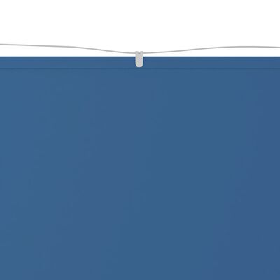 vidaXL Vertikalna markiza modra 60x420 cm tkanina oxford