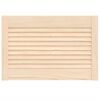vidaXL Vrata za omarico z letvicami 39,5x59,4 cm trdna borovina