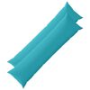 vidaXL Prevleka za blazino 2 pcs HEERLEN Turkizna 40 x 145 cm