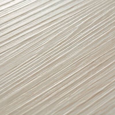 vidaXL Nesamolepilne PVC talne plošče 4,46 m² 3 mm hrast klasično bele