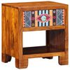 vidaXL Strani &scaron;al večbarvno 40 x 35 x 45 cm Trden akacijev les