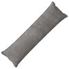 vidaXL Blazina HOUTEN Svetlo siva 40 x 145 cm Mikrofibra