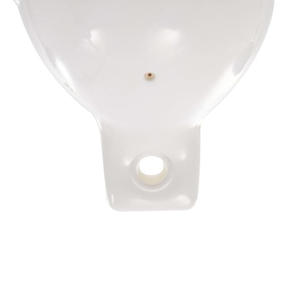 vidaXL Odbijač za čoln 4 kosi bela 58,5x16,5 cm PVC