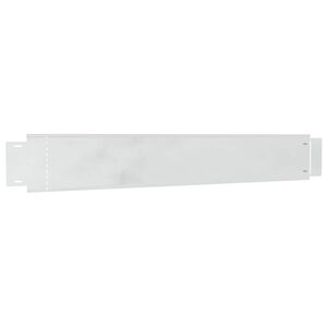 vidaxl Ogrodje za trato Galvanizirana barva 100 x 14 x 0.07 cm