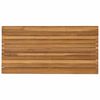 vidaXL Nepremična povr&scaron;ina 90 x 45 x 3,5 cm Pravokotna Trden tikov les
