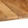 vidaXL Jedilna miza 200x100x75 cm trden mangov les