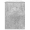 vidaXL TV omarica Betonsko siva 100 x 30 x 40 cm Konstruiran les