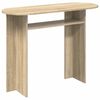 vidaXL Konzolna miza Sonoma hrast 100 x 39,5 x 75 cm Inženirski les