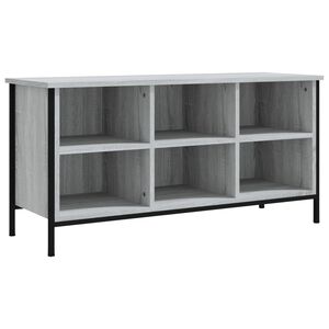 vidaXL Omarica za čevlje siva sonoma 100x35x50 cm inženirski les