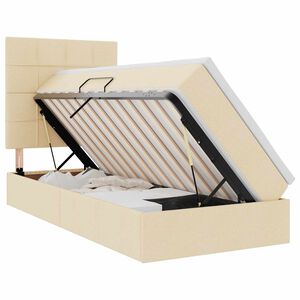 vidaXL Postelja z dodatnim prostorom za shranjevanje in vzmetnico