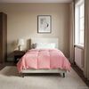 vidaXL Zimska posteljnina &Scaron;onerisan Roza 135 x 200 cm Mikrovlakna