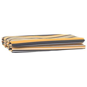 vidaXL Nadomestno platno za tendo Rumena in Siva 1000 x 160 cm