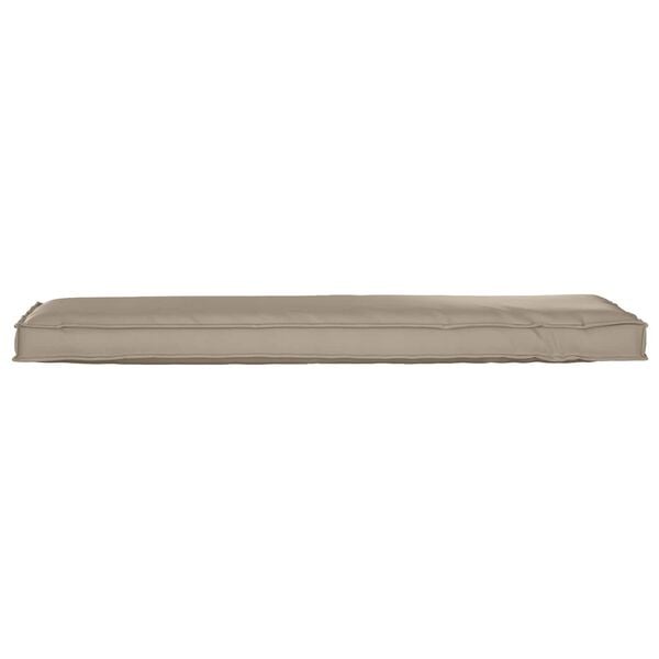 vidaXL Blazina Taupe 140 x 40 x 8 cm Oxford tkanina