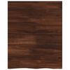 vidaXL Pravokotna miza 60 x 50 x 3,2 cm Pravokotna Masiven les akacije