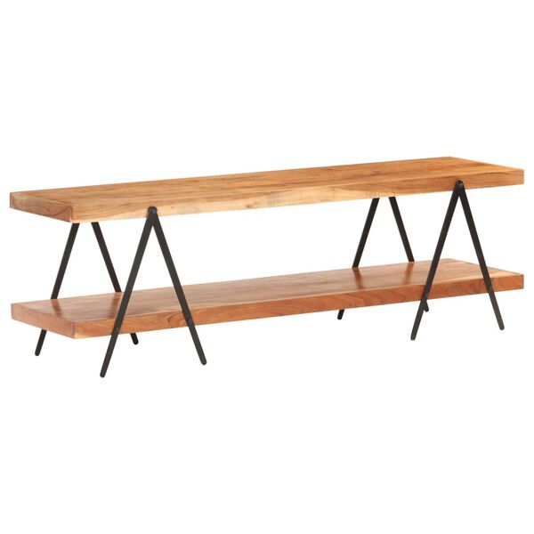 vidaXL TV omarica 160x40x50 cm trden akacijev les