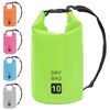 vidaXL Torba Dry Bag zelena 10 L PVC