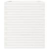 vidaXL Vrtno cvetlično korito belo 90x60x68,5 cm trdna borovina