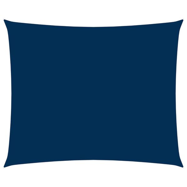 vidaXL Senčno jadro oksford blago pravokotno 3x5 m modro
