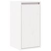 vidaXL Stenska omarica bela 30x30x60 cm trdna borovina