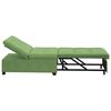 vidaXL Sofa postelja Svetlo zelena 194 x 67 x 82 cm Žamet