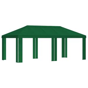 vidaXL Pokrov za gazebo 6 x 3 m Zelena Poliester 190