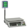 vidaXL Elektronska paketna tehtnica z LCD zaslonom 30 kg