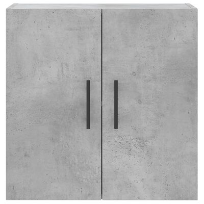 vidaXL Stenska omarica betonsko siva 60x31x60 cm inženirski les