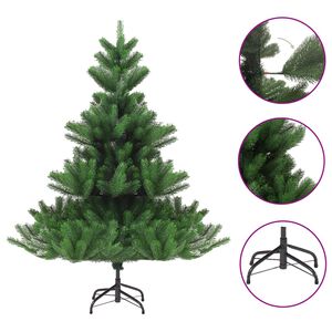 vidaXL Umetna novoletna jelka kavka&scaron;ka zelena 150 cm
