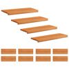 vidaXL Stopnice 12 kos 80 x 30 x 2 cm Svetlo rjava Trda bukovina