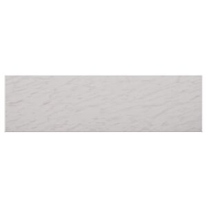 vidaXL Okenski nadstre&scaron;ek Marmorna tekstura 140 x 45 x 4,5 cm PVC