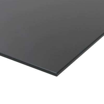vidaXL Stenska magnetna črna tabla iz stekla 60x40 cm