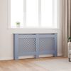vidaXL Pokrov za radiator antraciten 152x19x81,5 cm mediapan